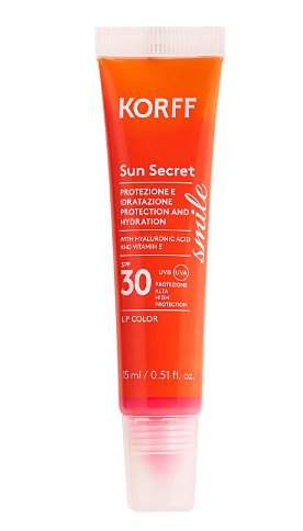 KORFF SUN SECRET LIP COLOR PROTEZIONE LABBRA SPF30 15ML